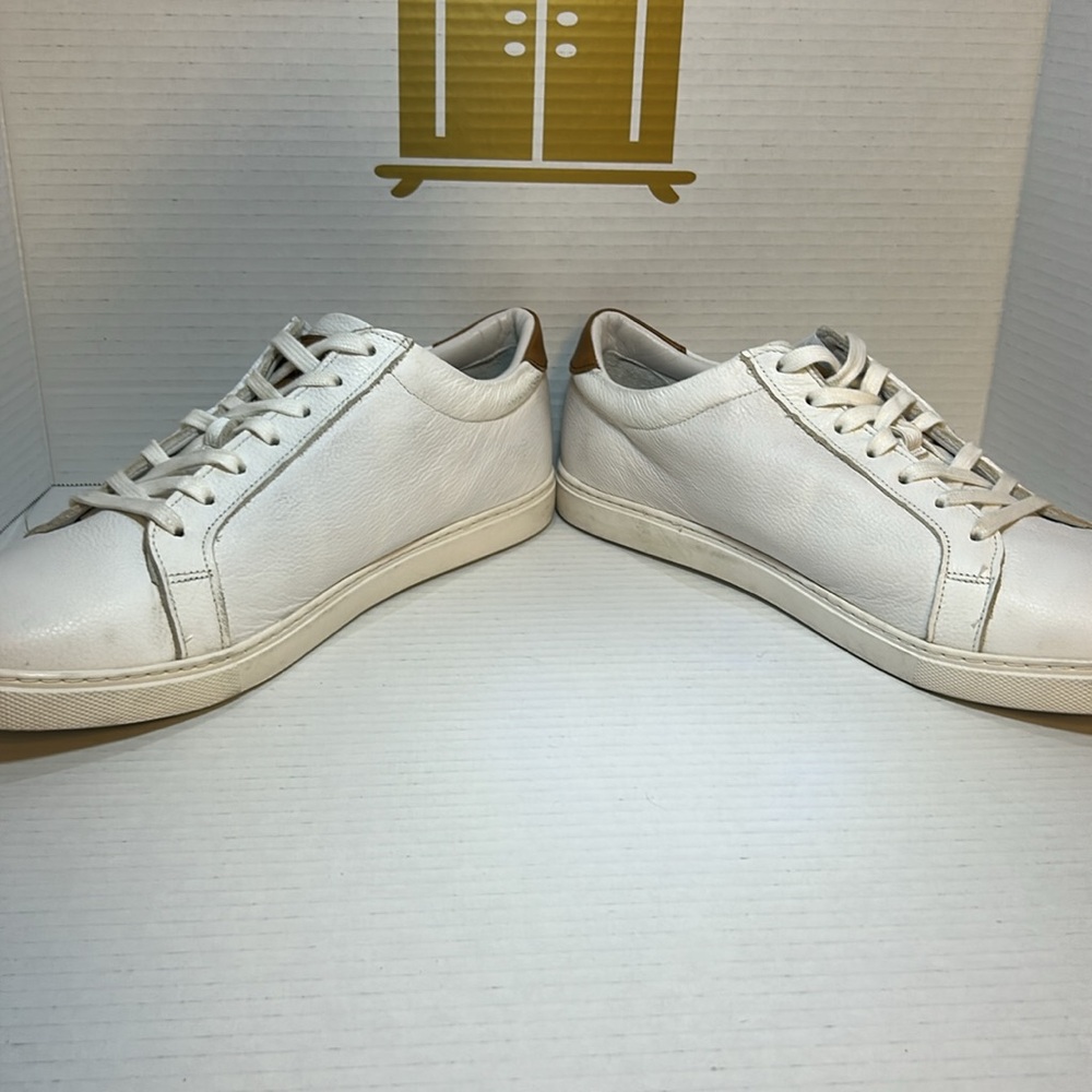 NWOT Allen Edmonds Courtside White Leather Sneakers - New sz 12D - Picture 8 of 8